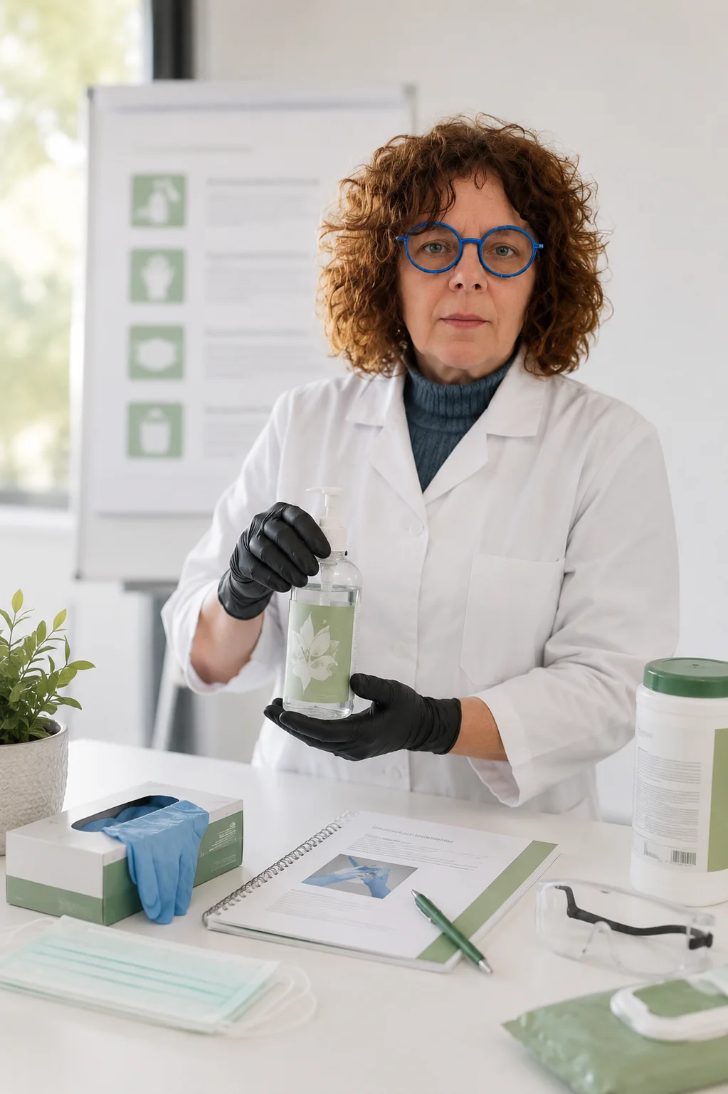 Christelle Ciesielski, infirmière en hygiène et prévention — formatrice Certibiocide LS Académie