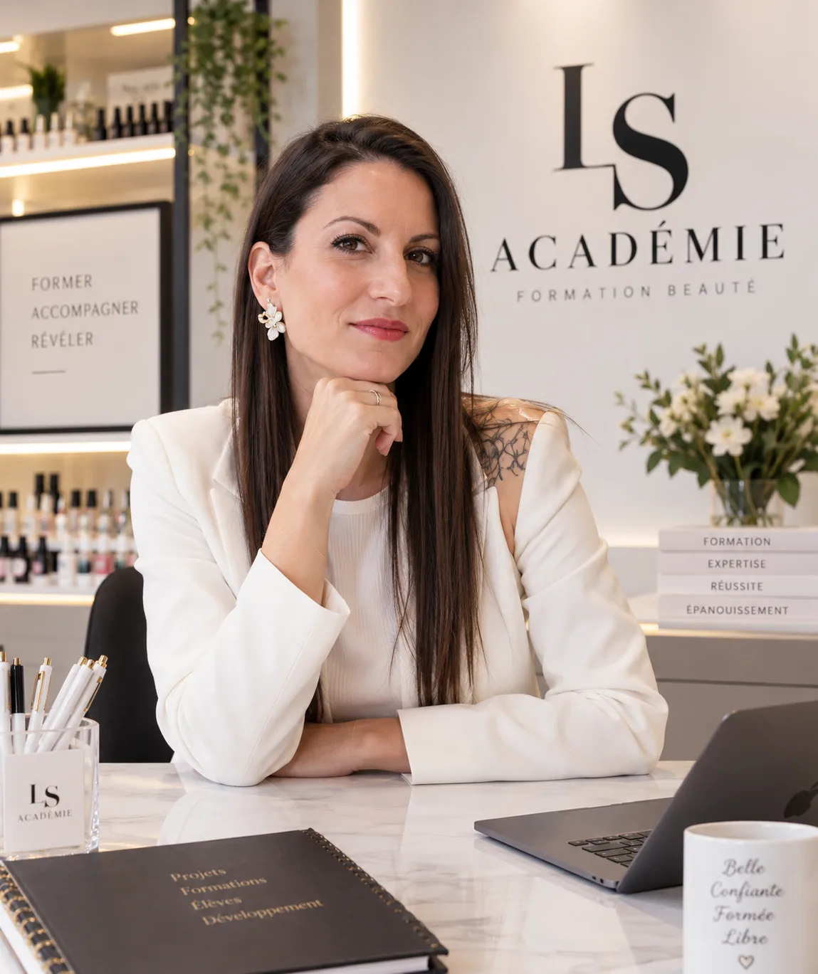 Amandine Piot, fondatrice et directrice de LS Académie à Nice