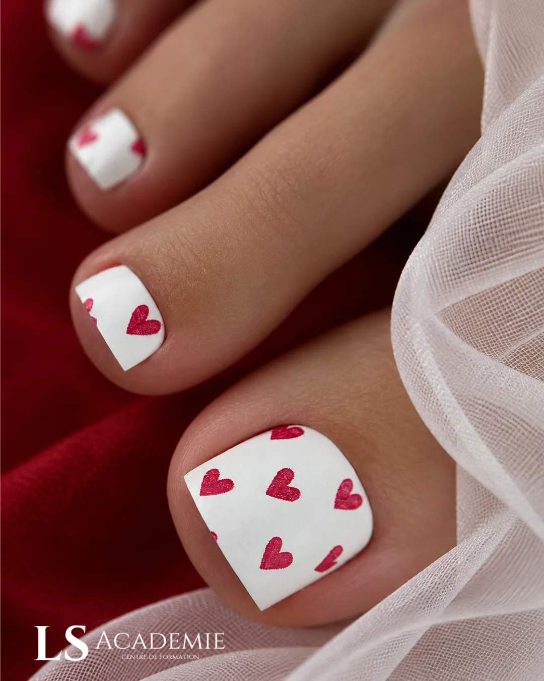 Formation mise en beauté des pieds RS7416 à Nice — pédicure esthétique LS Académie