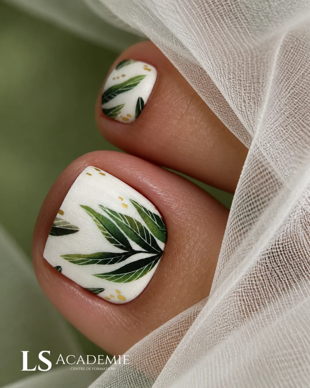 Formation mise en beauté des pieds RS7416 à Nice — pédicure esthétique LS Académie