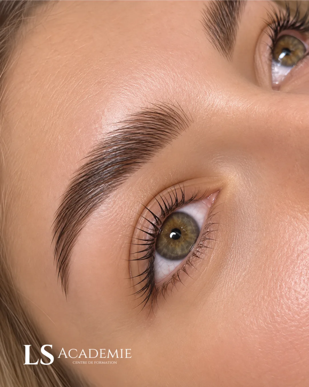 Brow lift architectural et lash lift ouverture regard — formation certifiante Nice