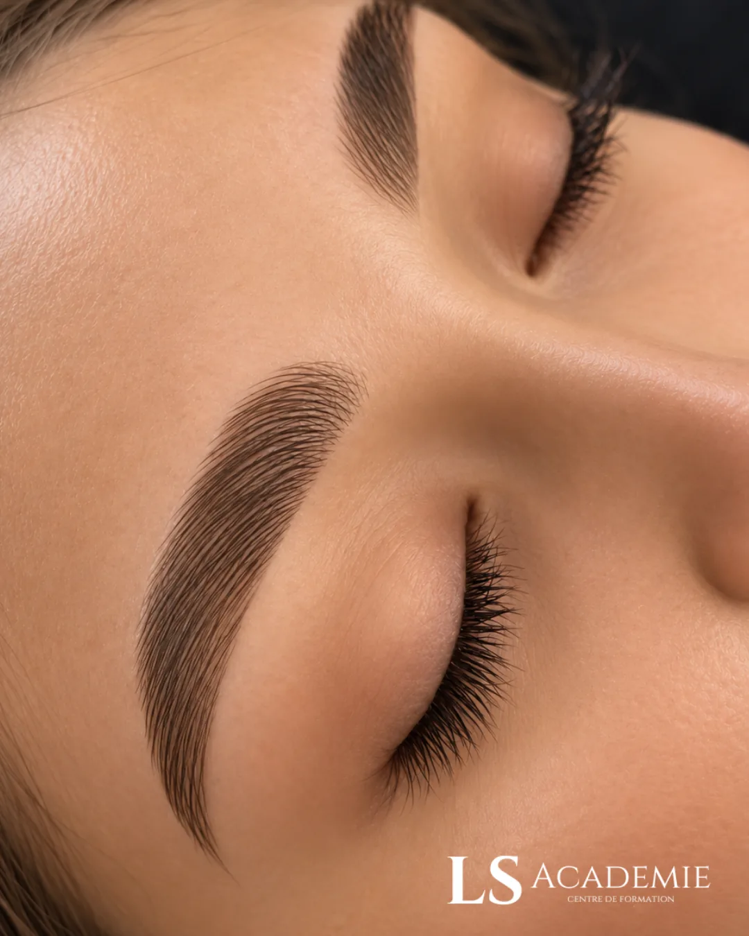 Brow lift symétrie parfaite et lash lift volume — formation avancée LS Académie Nice