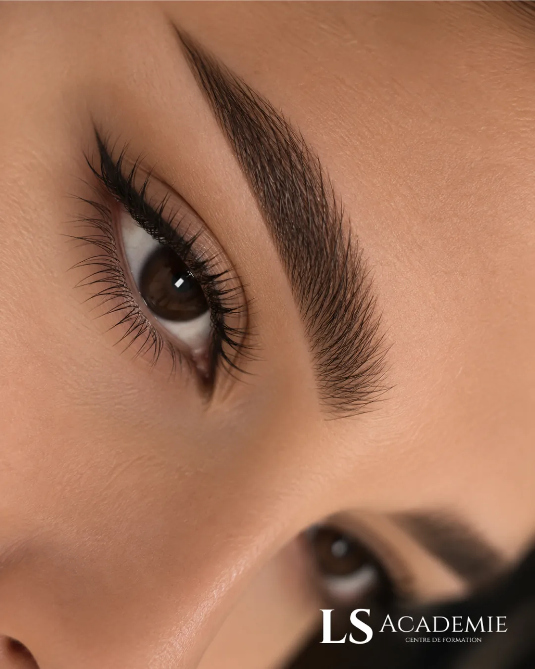 Sourcils poil-par-poil et eyeliner permanent — formation dermopigmentation LS Académie Nice
