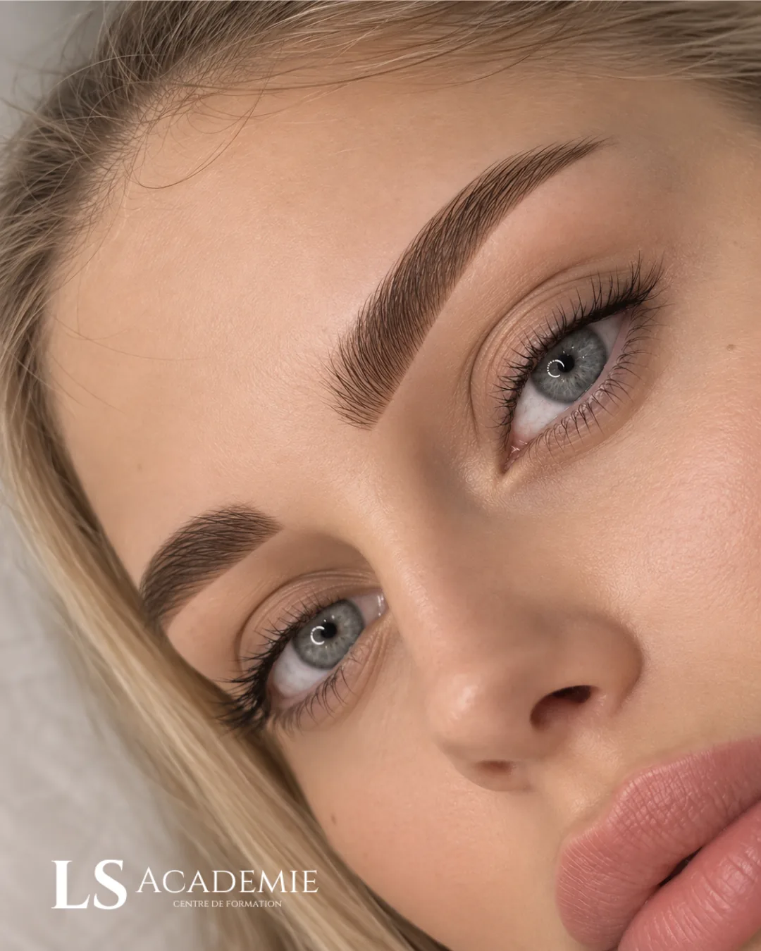 Sourcils poudrés ombré et eyeliner permanent — LS Académie centre certificateur Nice