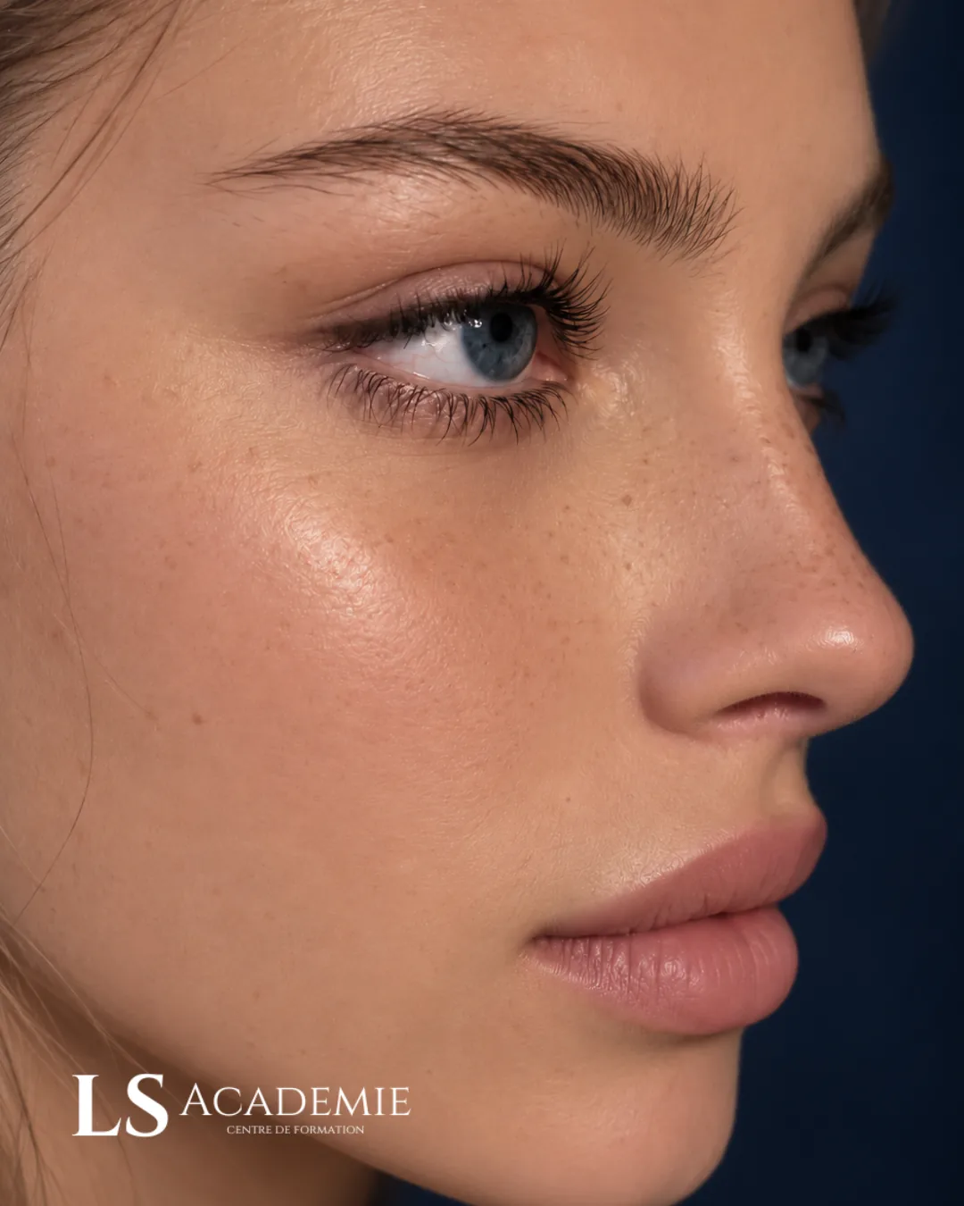 Résultat maquillage permanent naturel — sourcils et lip blush, LS Académie Nice