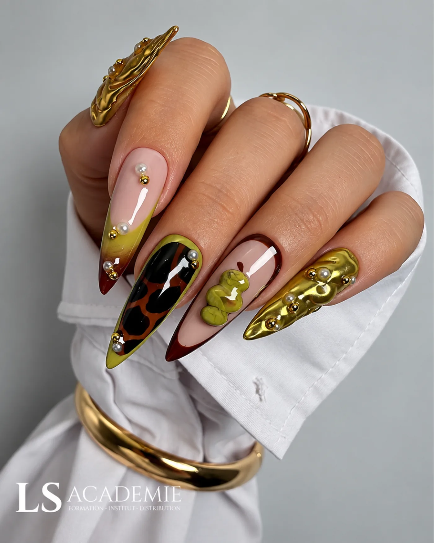Réalisation nail art — LS Académie Nice